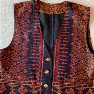 Thai silk vest